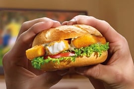 Fischstäbchen Brötchen