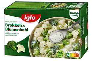 iglo Gemüse-Ideen Brokkoli & Blumenkohl