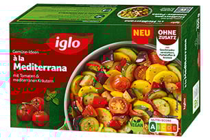 Packshot Gemüse Ideen a la Mediterrana
