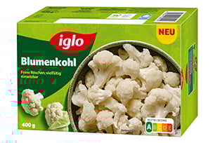 Packshot Blumenkohl