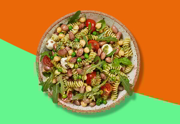  nudeln mit zitrone bohnen