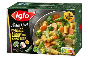 Packshot VEGGIE LOVE Gemüse-Curry