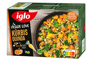 Packshot Veggie Love Kürbis Quinoa