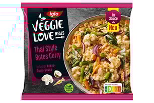 Packshot VEGGIE LOVE Thai Style Rotes Curry