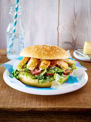Caesar Salad Burger