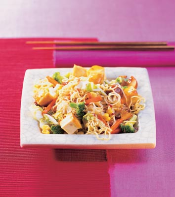 Asiatische Bandnudeln