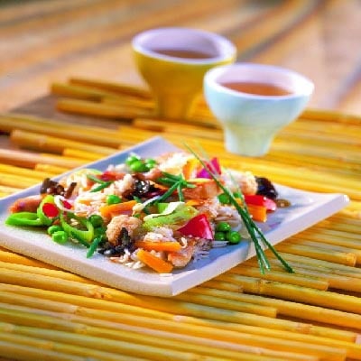 Chinesische Gemüsepfanne