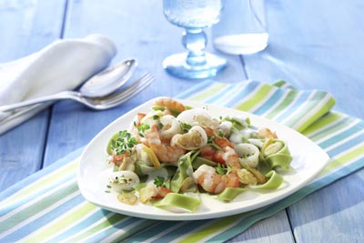 Tagliatelle mit Frutti Di Mare