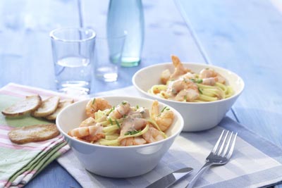 Linguine Gernelen Salat