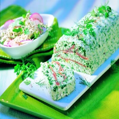 Spinat Buttermilch Terrine