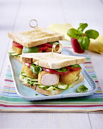 Chicken Nuggets Sandwich