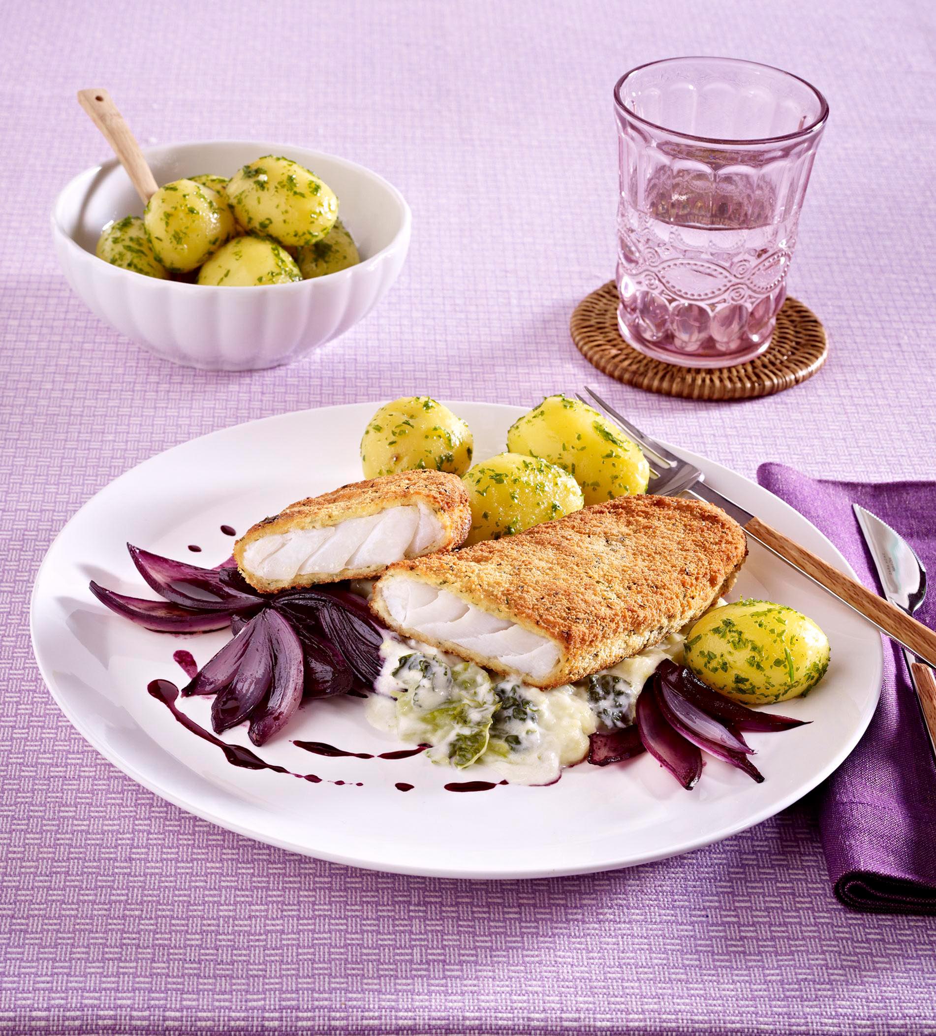 Filegro Müllerin mit Rotweinschalotten