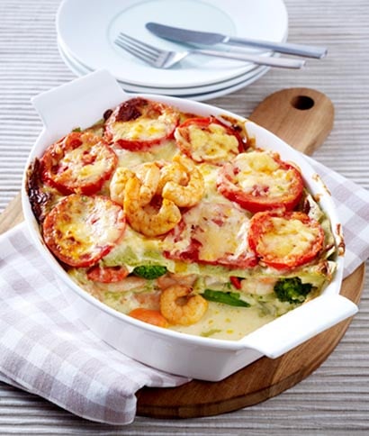 Garnelenlasagne