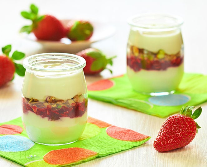 Erdbeer Vanille Parfait