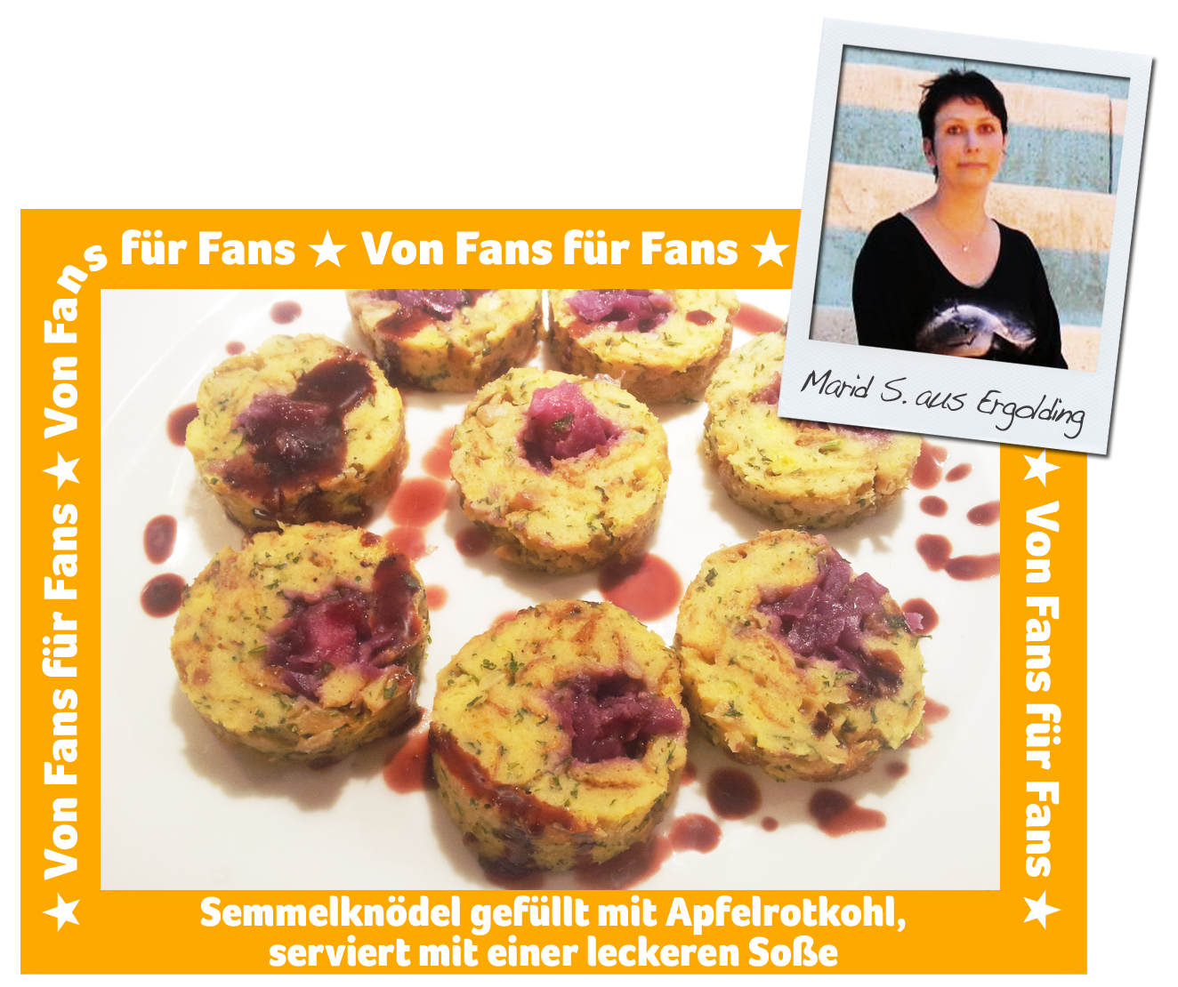 Rotkohl Semmelknödel