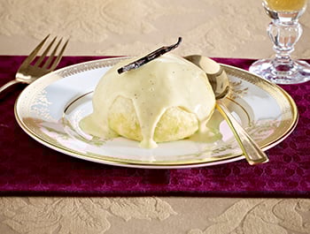 Germknödel mit Vanillesauce