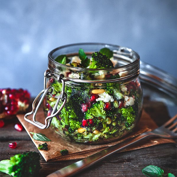 Gerösteter Brokkolisalat