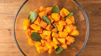 Schlemmer-Filet mit gerösteten Kürbis-Stampf & Topping Step 6