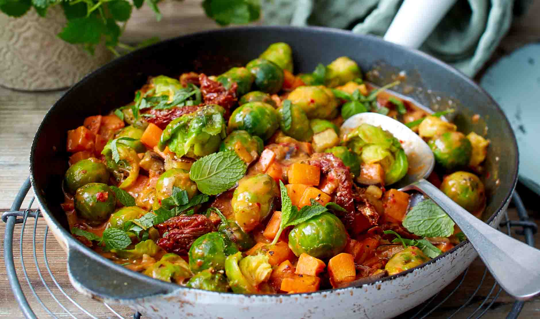 Rosenkohl-Ratatouille