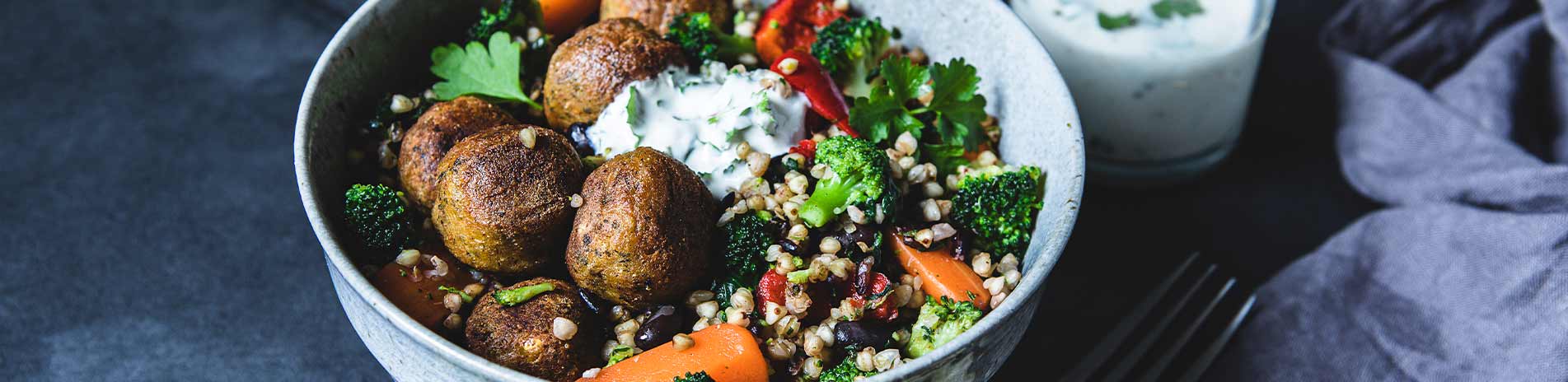 Brokkoli-Buchweizen-Bowl